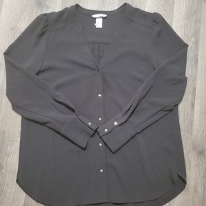 H&M Black Blouse Size 12